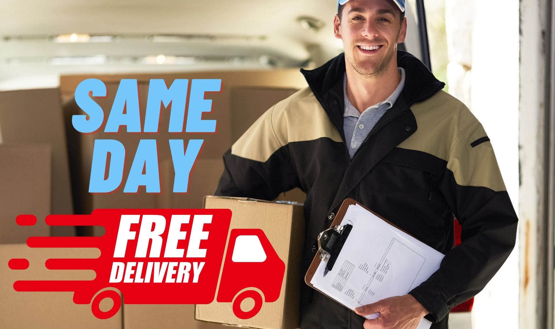 Free Same-day Delivery